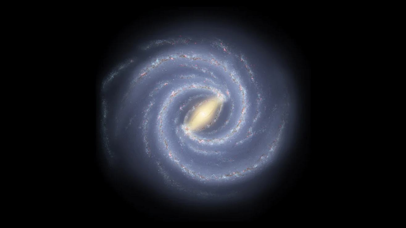 A spiral galaxy